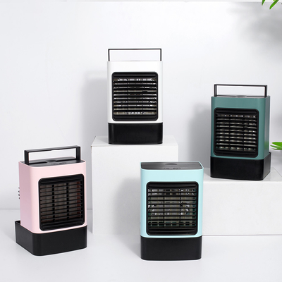 পোর্টেবল ইউএসবি হ্যান্ডহেল্ড মিস্ট ফ্যান 2000mAh ব্যাটারি রিচার্জেবল অফিস বেডরুম