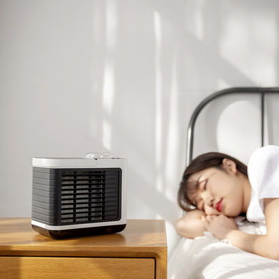 নেগেটিভ আইওন এয়ার কুলার ফ্যানঃ পোর্টেবল এয়ার কন্ডিশনার, 3 গতি & উষ্ণ আলো