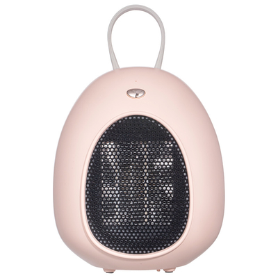 FCC মিনি ইলেকট্রিক ফ্যান হিটার 220V ABS 500W বেডরুম মিনি পোর্টেবল হিটার