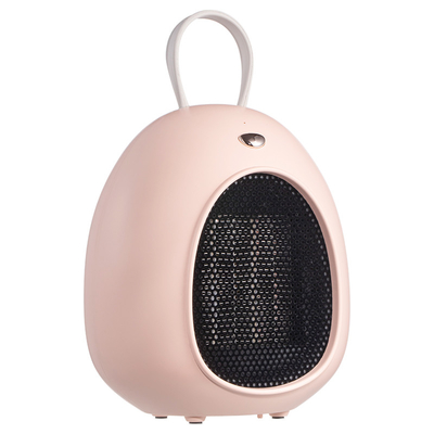ABS ডেস্কটপ পোর্টেবল বৈদ্যুতিক ফ্যান হিটার AC220V হ্যান্ডেল 500W রুম স্পেস হিটার