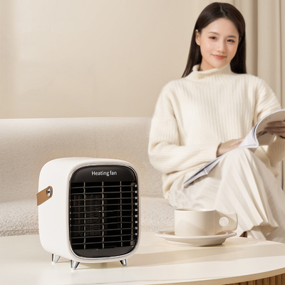 RoHS ছোট মিনি স্পেস হিটার ফ্যান PTC এলিমেন্ট 600W - 900W ইলেকট্রিক ফাস্ট হিটিং