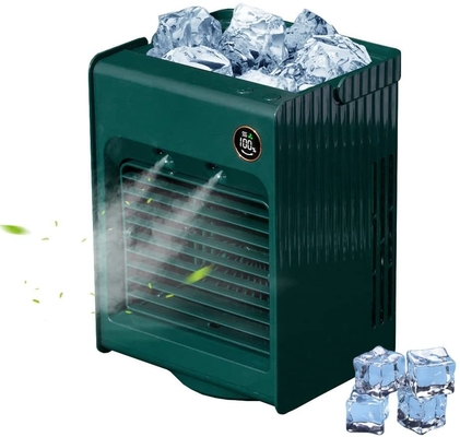 PCB এয়ার কুল ওয়াটার স্প্রে ফ্যান 300ml ট্যাঙ্ক রিচার্জেবল পোর্টেবল এয়ার কন্ডিশনার