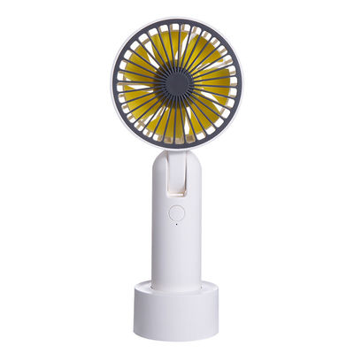 গুণমান  1200mAh Mini Portable Handheld Fan Rechargeable 3 Speed Handheld Mini Electric Fan কারখানা
