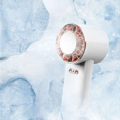 মিনি পোর্টেবল ইউএসবি রিচার্জেবল ফ্যান 2200 এমএএইচ ব্যাটারি ইউএসবি আইস কুলিং ফ্যান