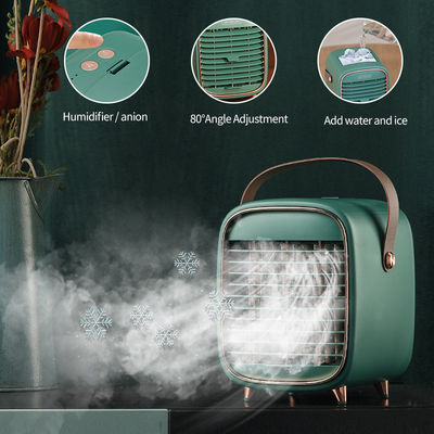 পোর্টেবল এয়ার কুলার ফ্যান 3 স্পিড বাষ্পীভবন কন্ডিশনার ডেস্কটপ কুলিং
