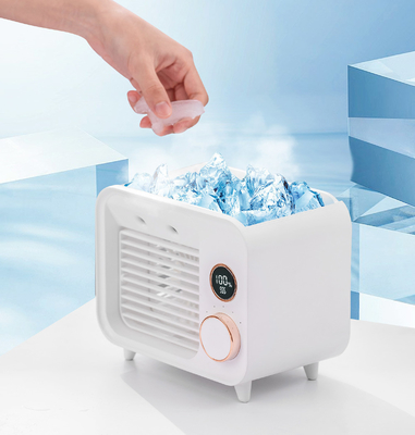 অফিস ওয়্যারলেস DC5V এয়ার কুলার ফ্যান হ্যান্ডহেল্ড ইউএসবি মিস্ট ওয়াটার স্প্রে কুলিং ফ্যান