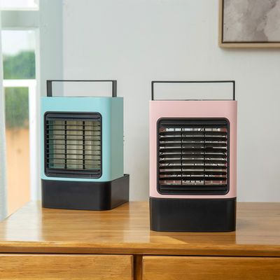 ইউএসবি এয়ার কুলার ফ্যান এলইডি লাইট হোম অফিস বেডরুম