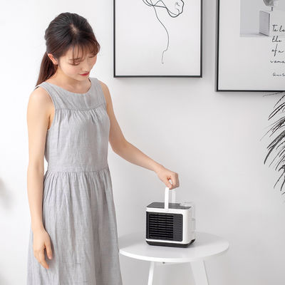 নেগেটিভ আইওন এয়ার কুলার ফ্যানঃ পোর্টেবল এয়ার কন্ডিশনার, 3 গতি & উষ্ণ আলো