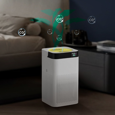 UV হাউসহোল্ড এয়ার পিউরিফায়ার Hepa H13 10000mAH ব্যাটারি ডেস্ক বেডরুম ফিল্টার