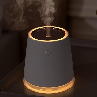 USB LED মিনি কুল মিস্ট হিউমিডিফায়ার 500ml 2000mah রিচার্জেবল 2 ইন 1 হিউমিডিফায়ার